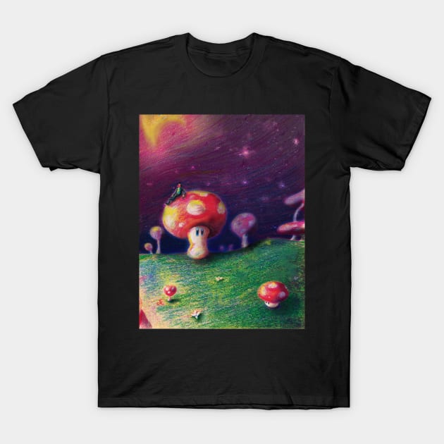 Mushroom Kingdom T-Shirt by Florentino